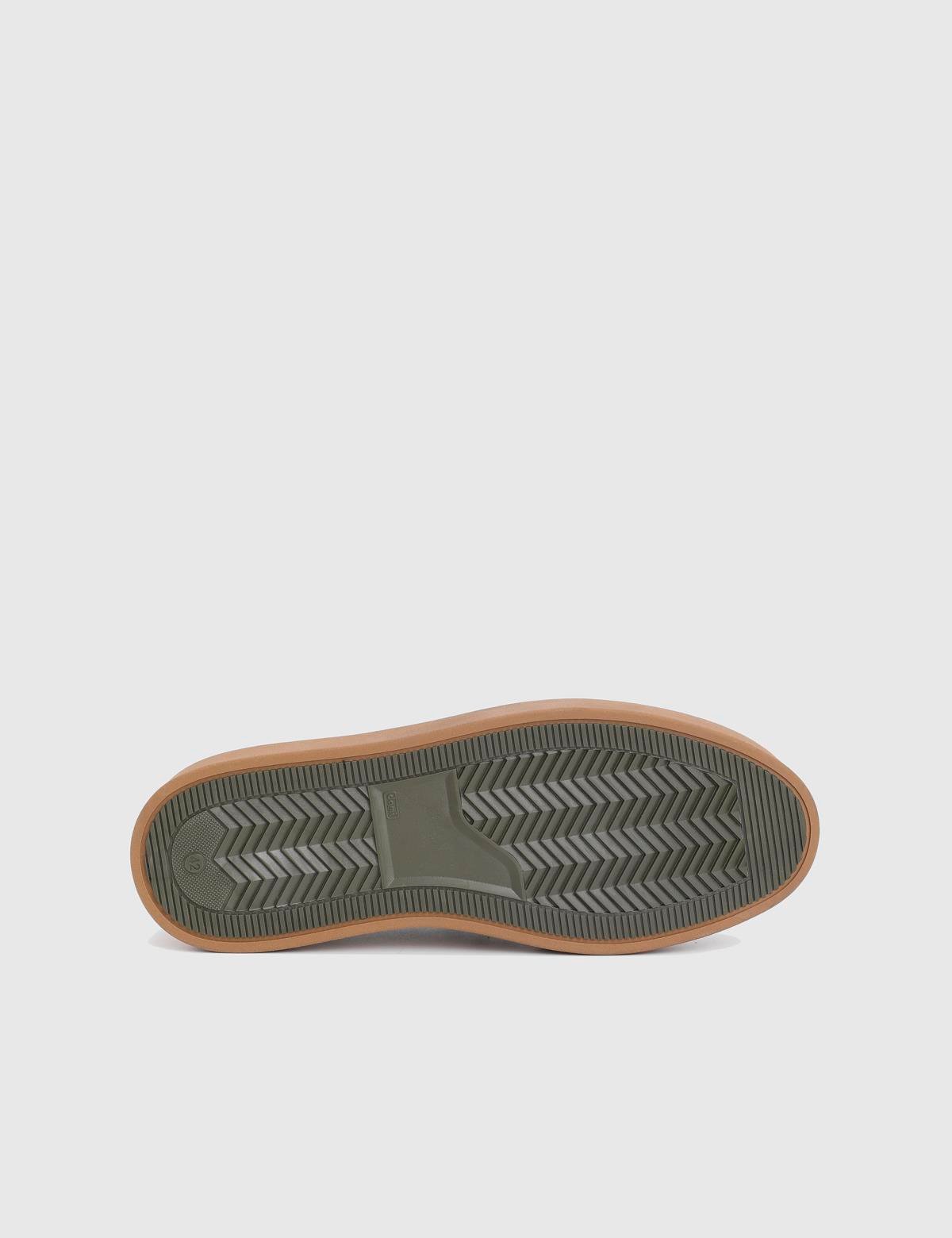 Rang Brown Suede Leather Men's Sneaker