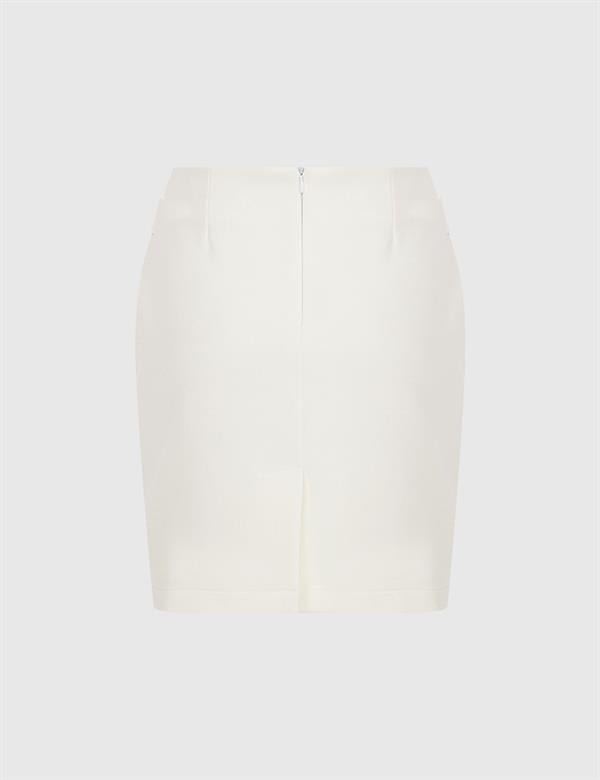 Rıdder White Women's Skirt