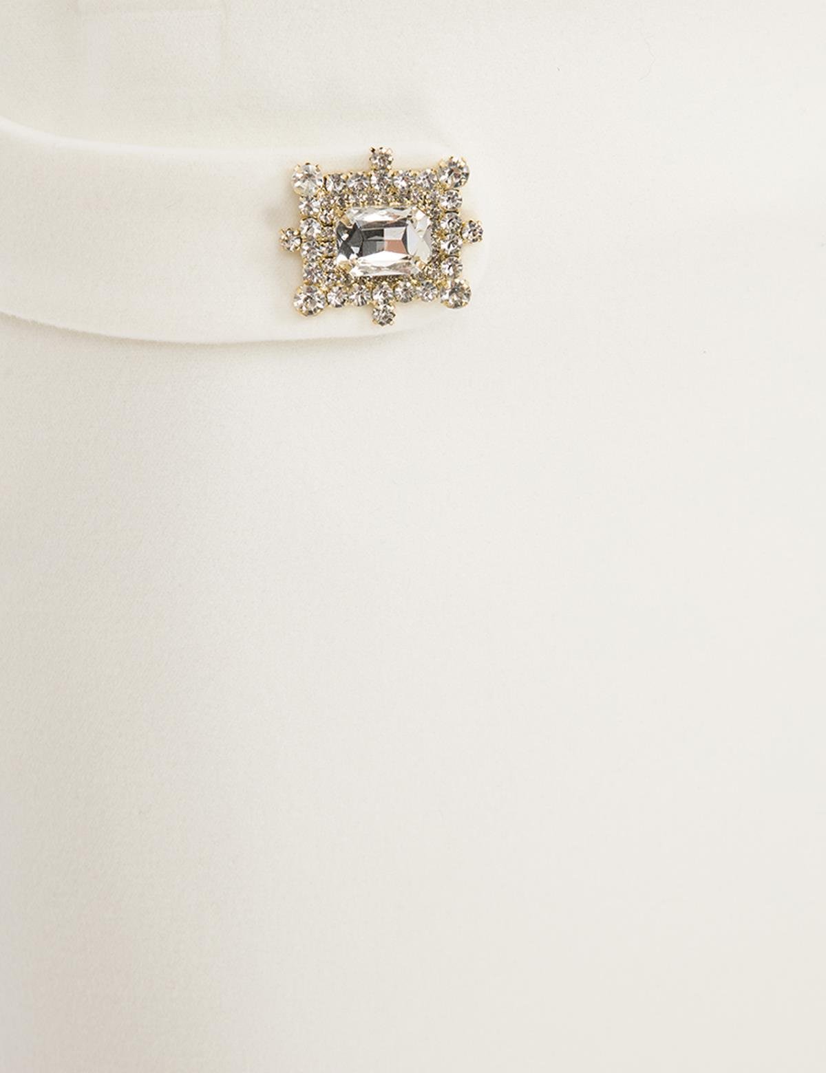 Rıdder White Women's Skirt