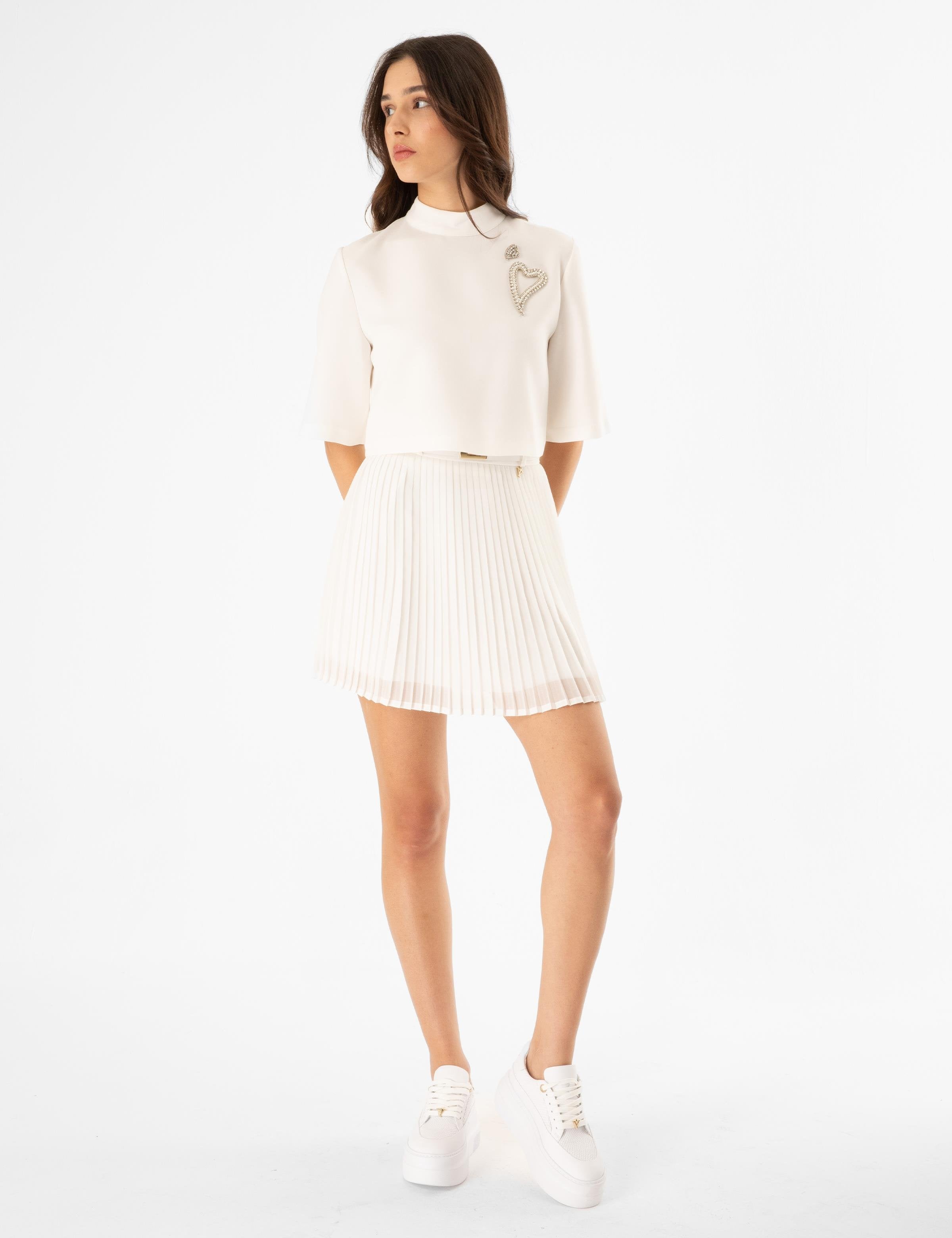 Rosiers Ecru Women's Skirt