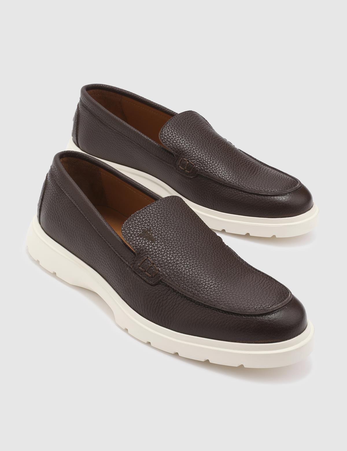 Roy Brown Deer Leather Men's Loafer