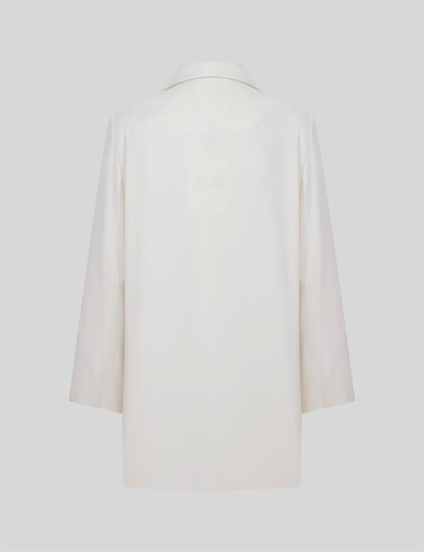 Rudny White Women's Coat