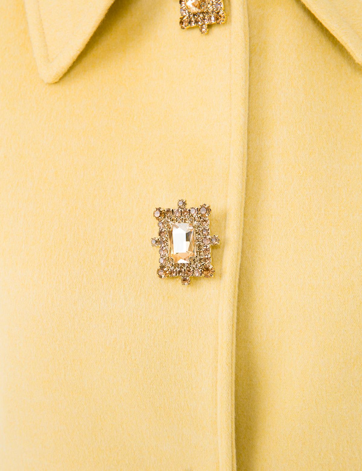 Rudny Yellow Women's Coat
