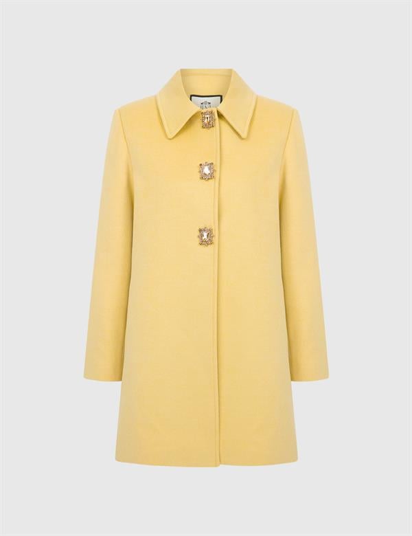 Rudny Yellow Women's Coat