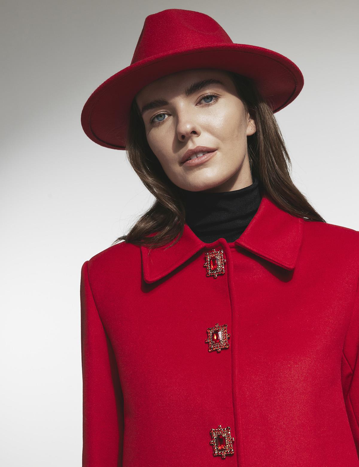 Rudny Red Women's Coat