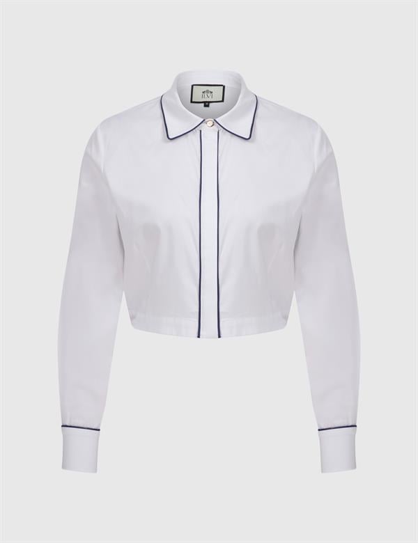 Silva Navy Blue Women's Shirt