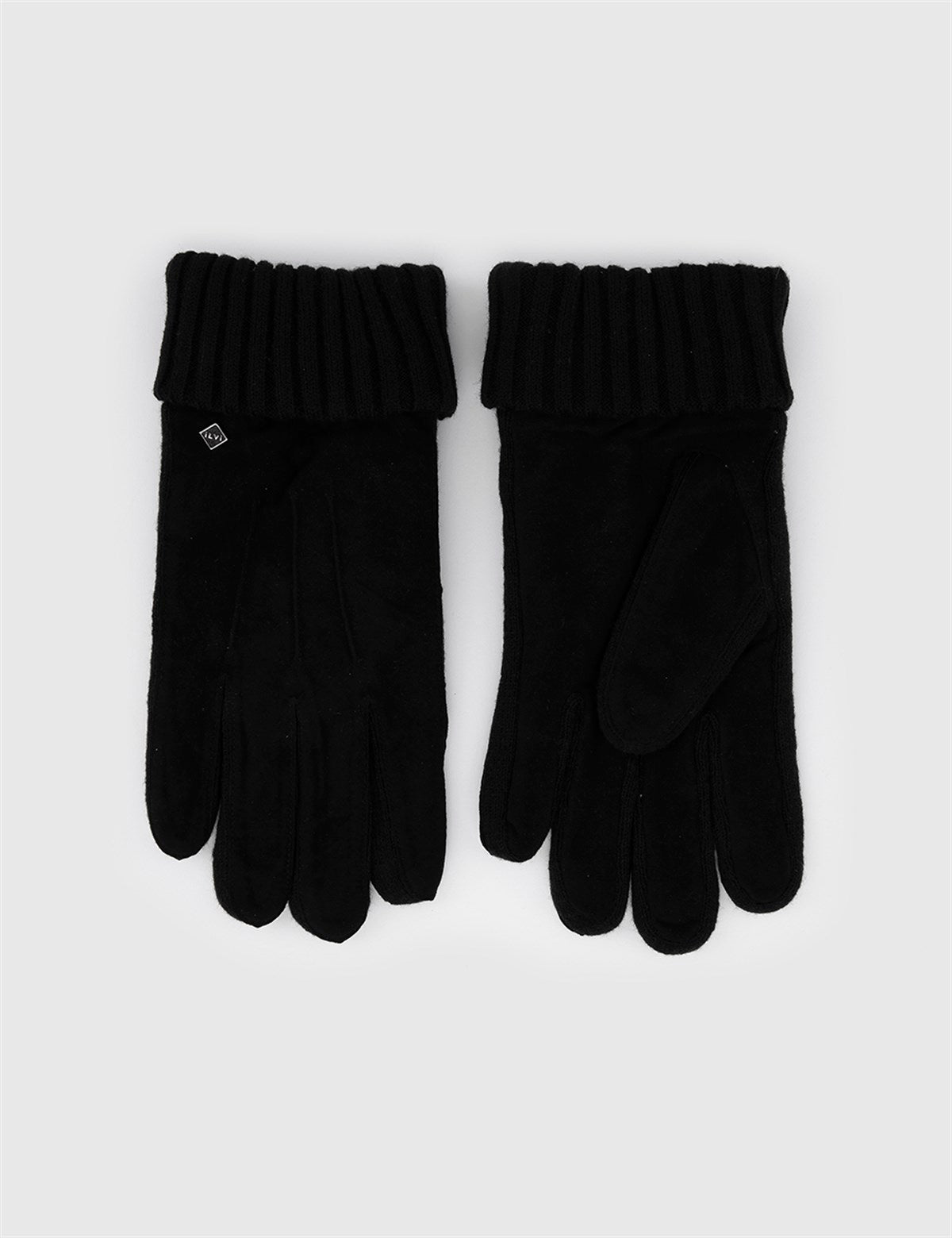 Stavanger Black Suede Men's Leather Gloves