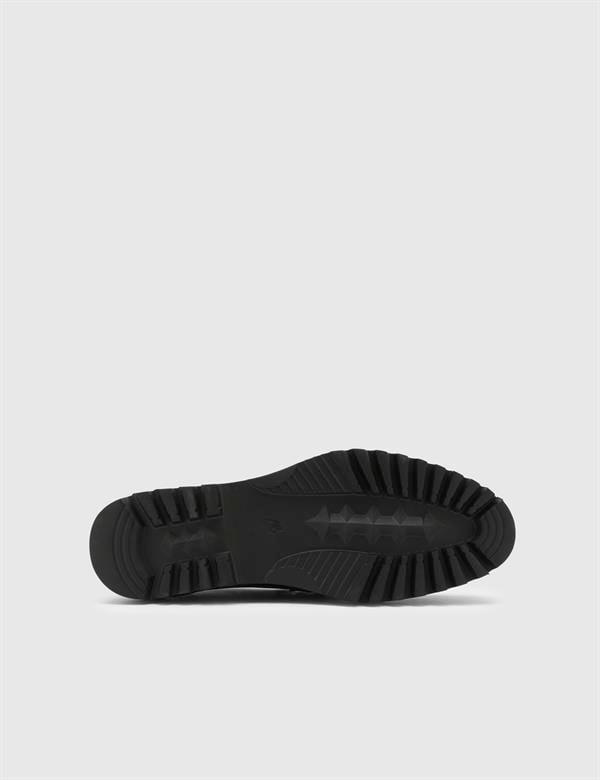 Timon Black Florentic Leather Men's Loafer