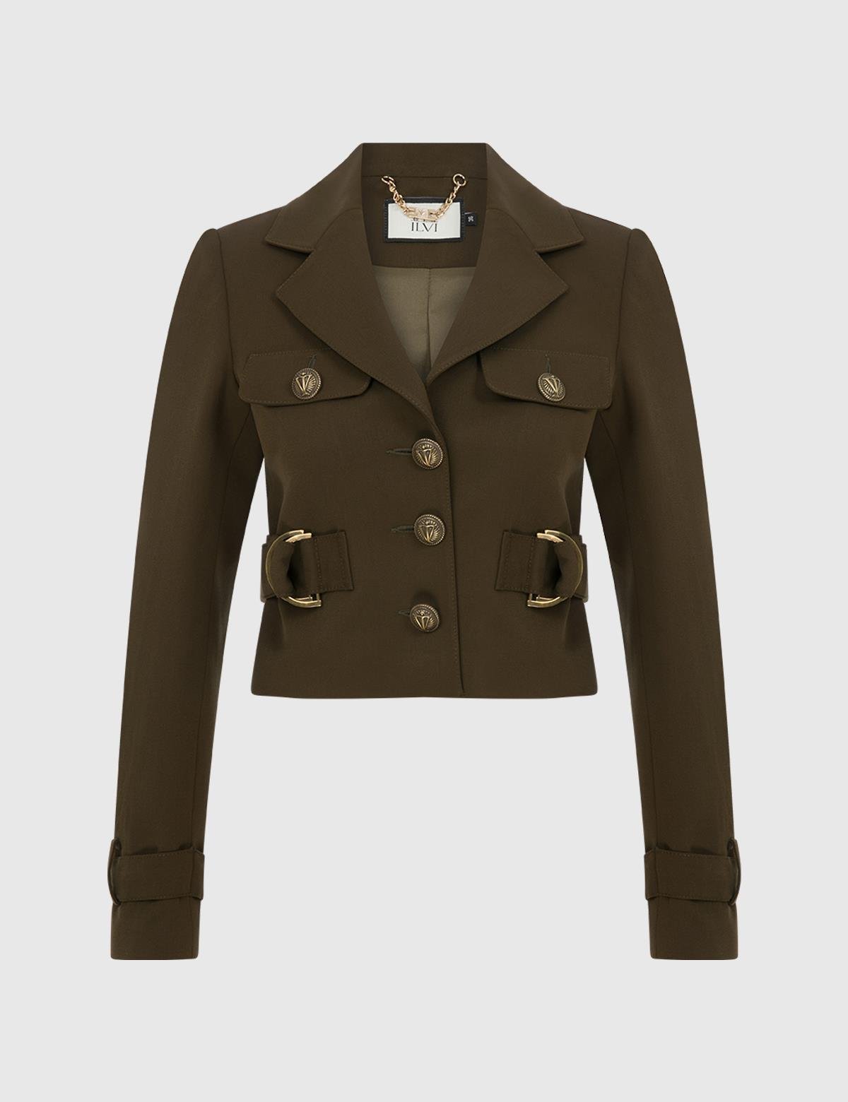 Tomris Khaki Women's Jacket