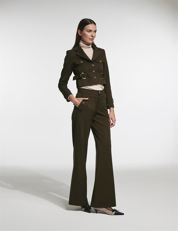 Tomris Khaki Women's Jacket