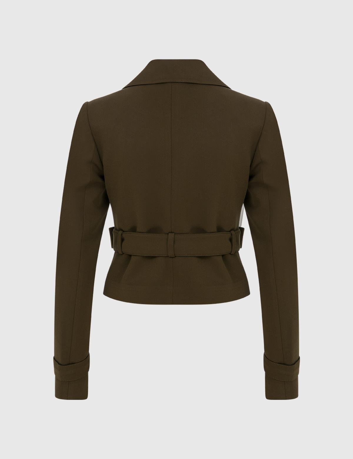 Tomris Khaki Women's Jacket