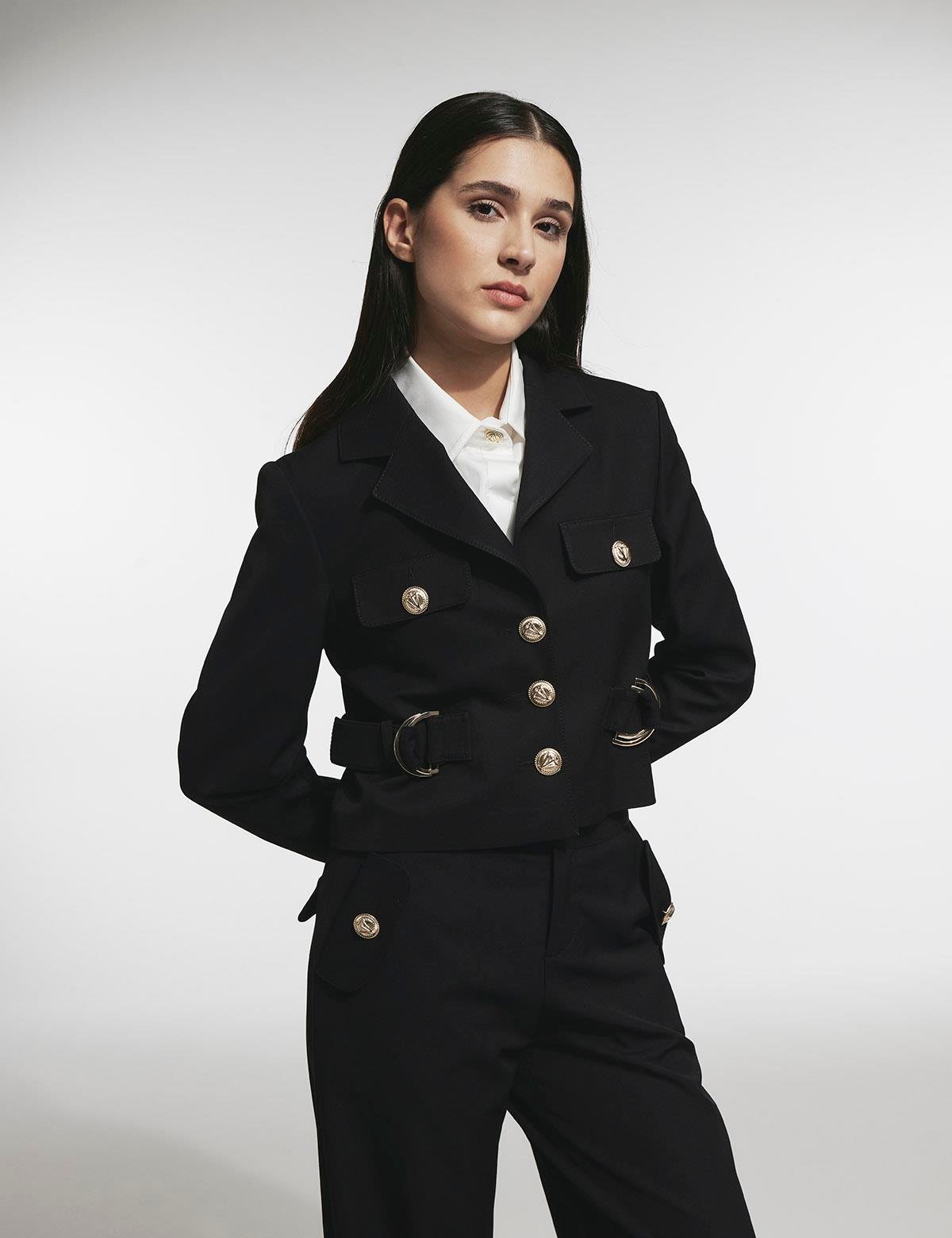 Tomris Black Women's Jacket