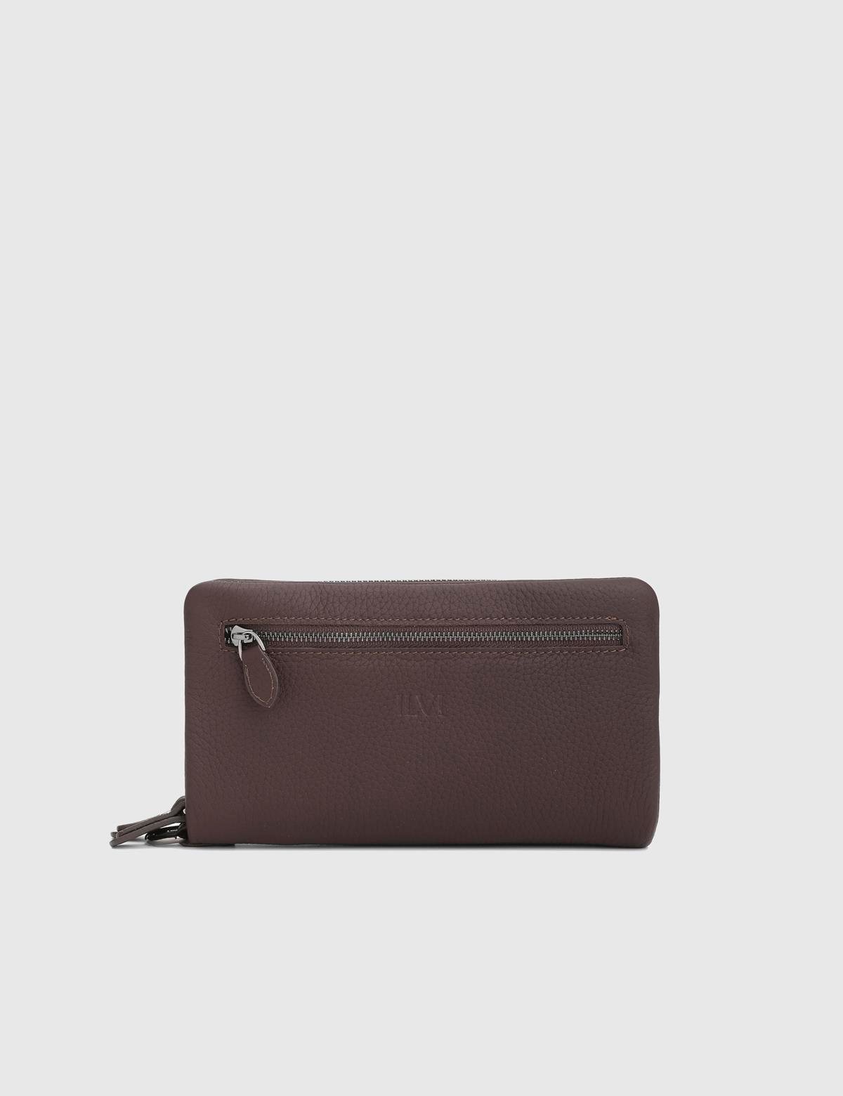 Trujilo Brown Floater Leather Men's Handbag