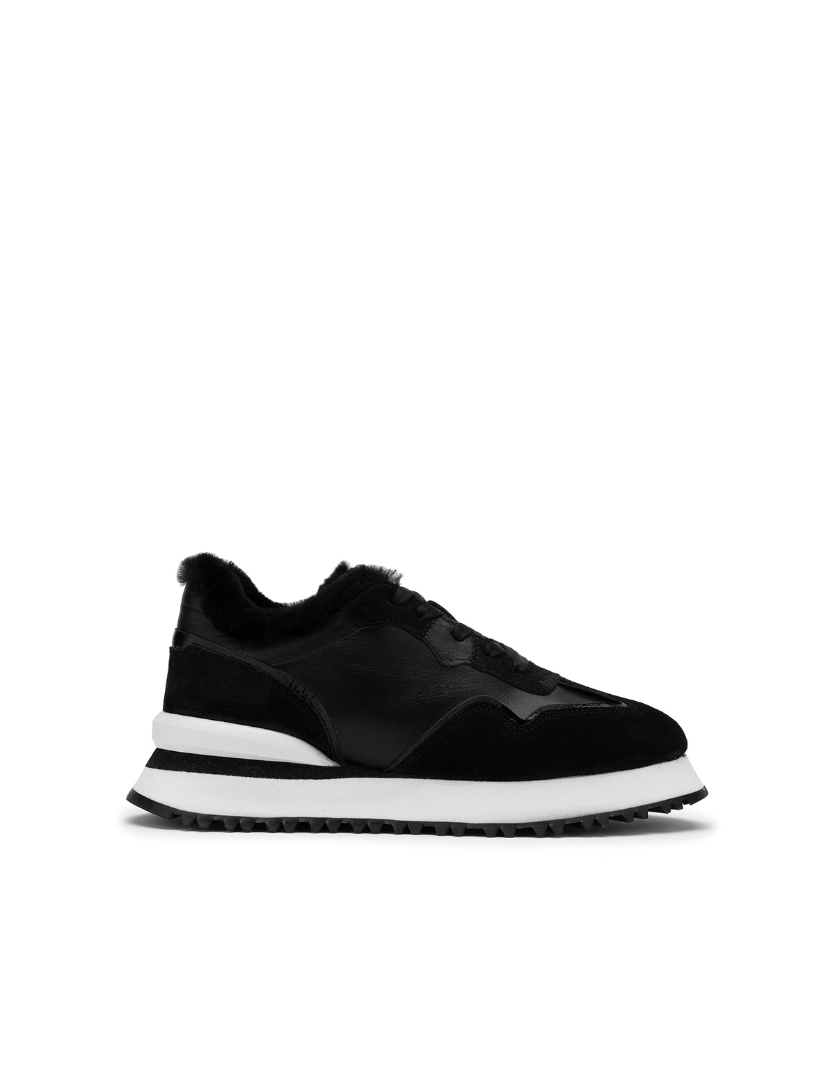 Jose Damen-Sneaker aus schwarzem Wildleder