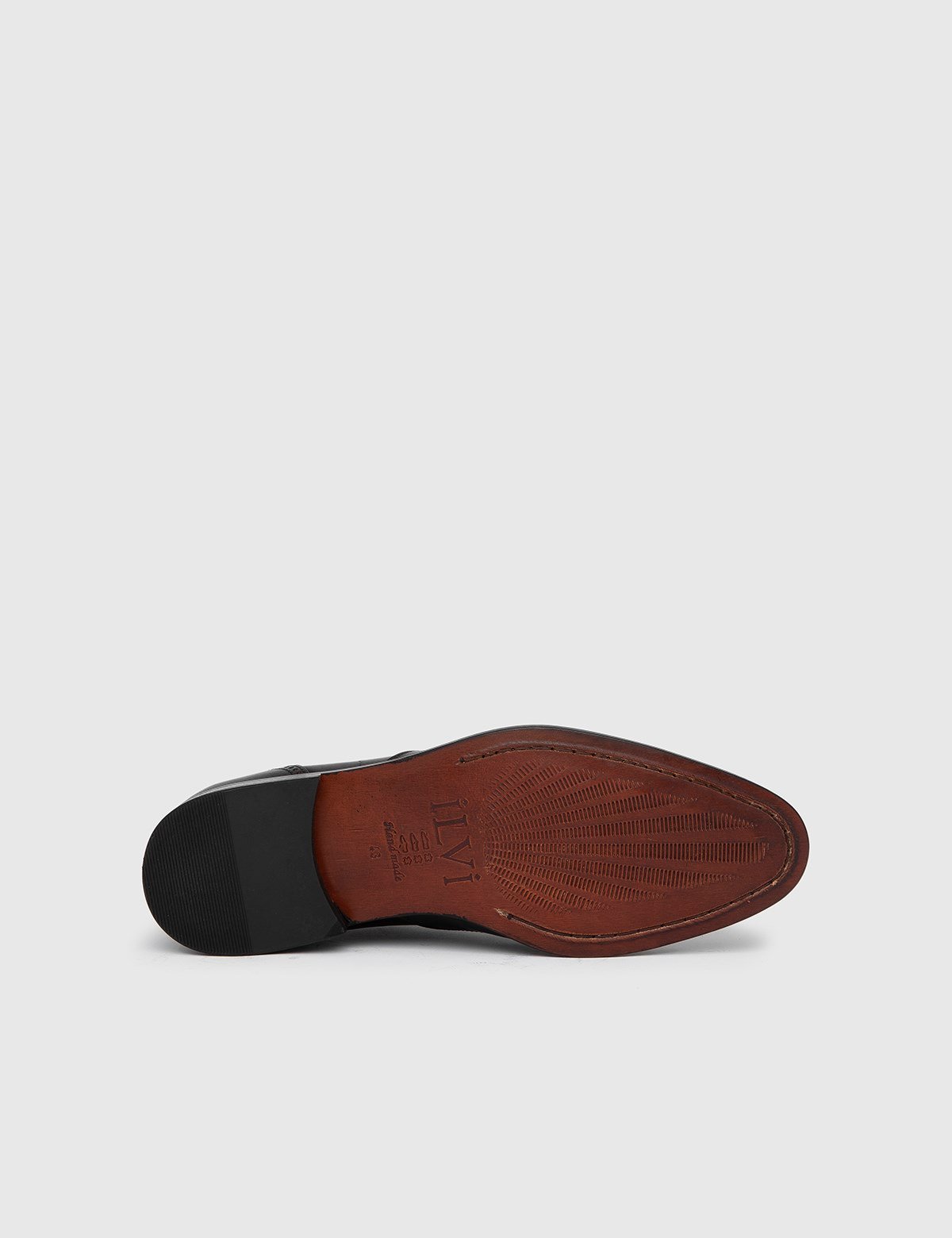 Asta Herren-Oxfords aus schwarzem Leder