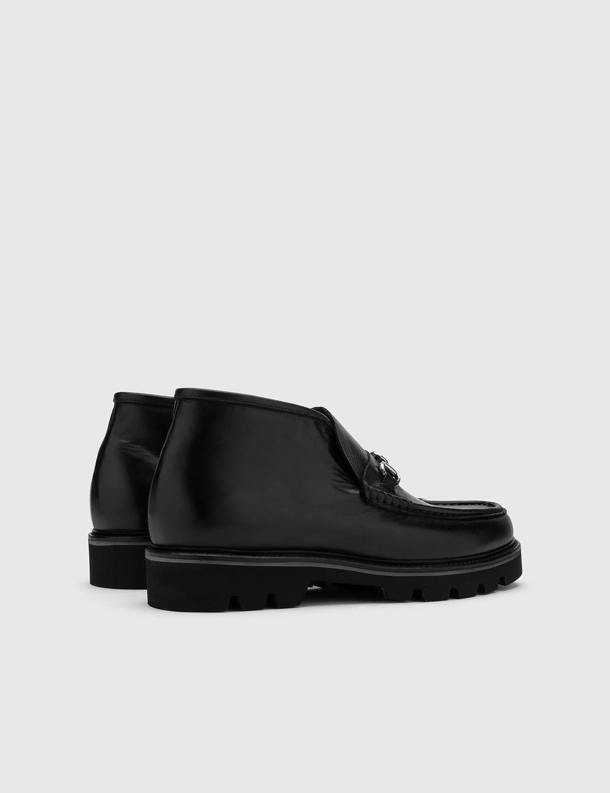 Tapio Black Leather Men's Boot