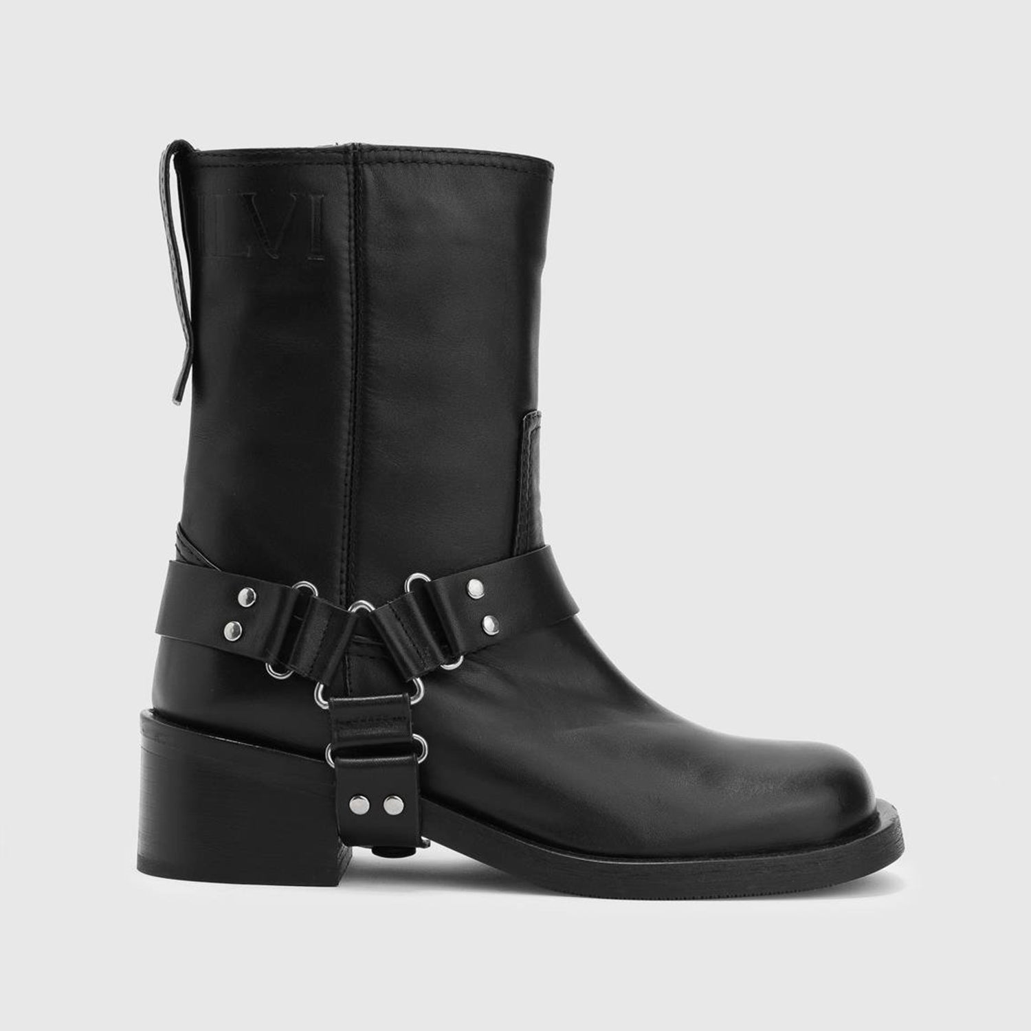 Matthew Black Leather Women's Boot