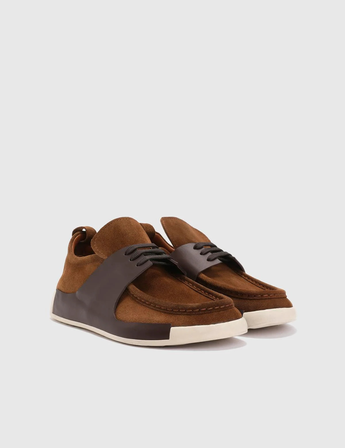 Modric Herren Oxford aus Wildleder in Sattelbraun