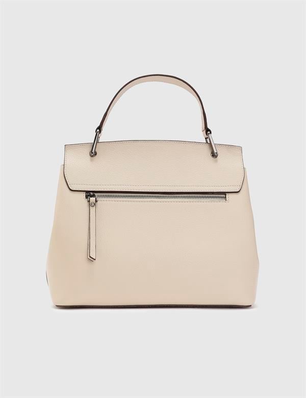 Aires Cream Floater Leather Women's Handbag