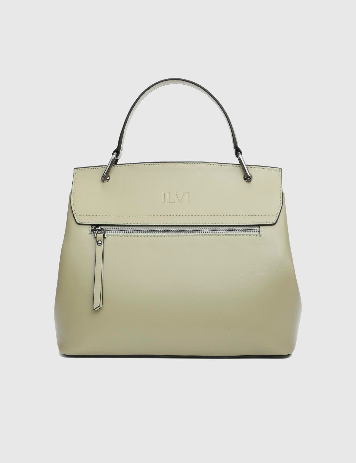 Aires Olive Green Floater Leather Women's Handbag