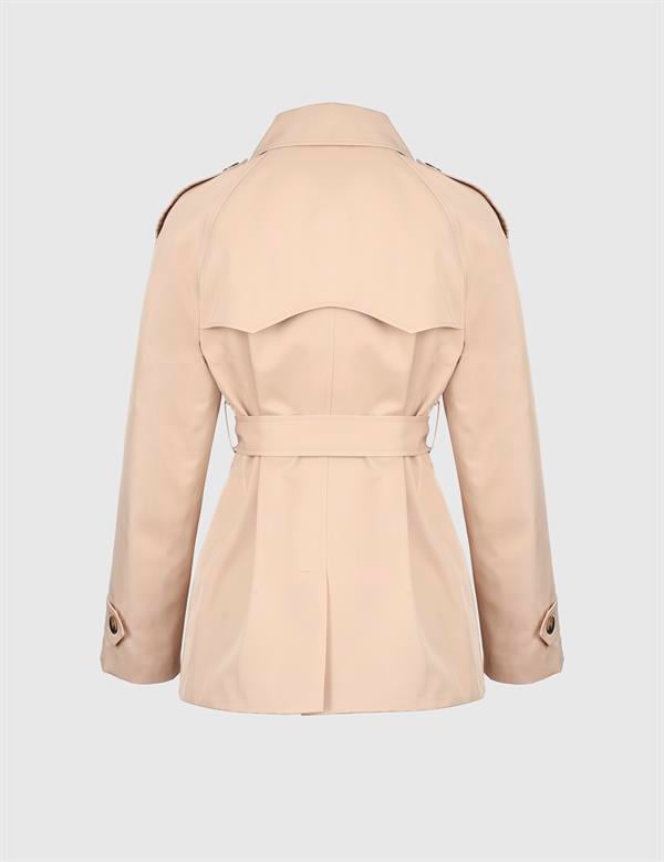 Alissia Beige Women's Trench Coat