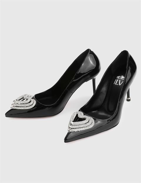 Anessa Black Patent Leather Women's Pump