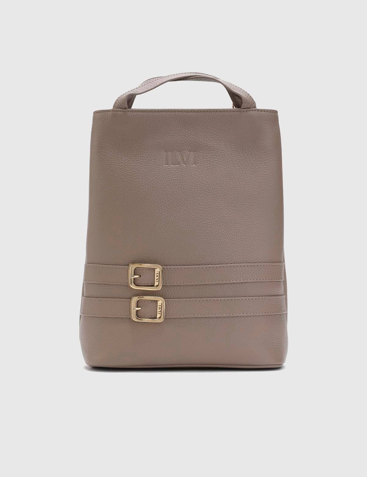 Anke Mink Floater Leather Women's Backpack