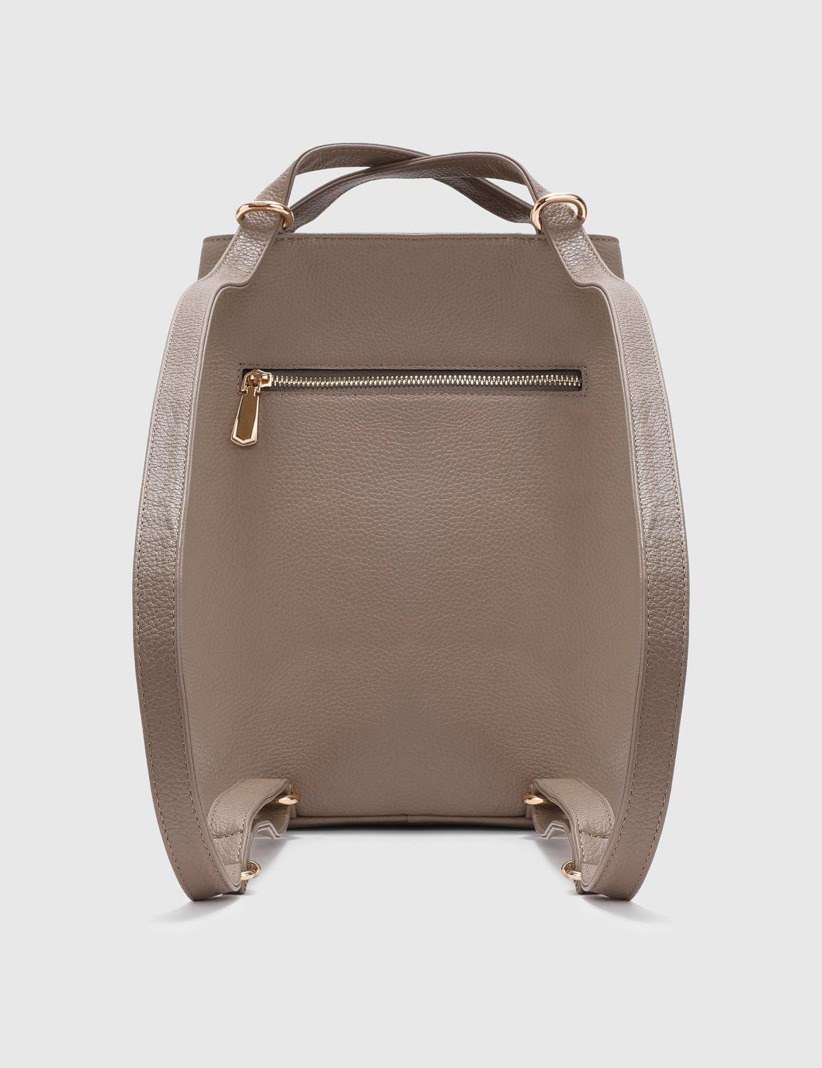 Anke Mink Floater Leather Women's Backpack
