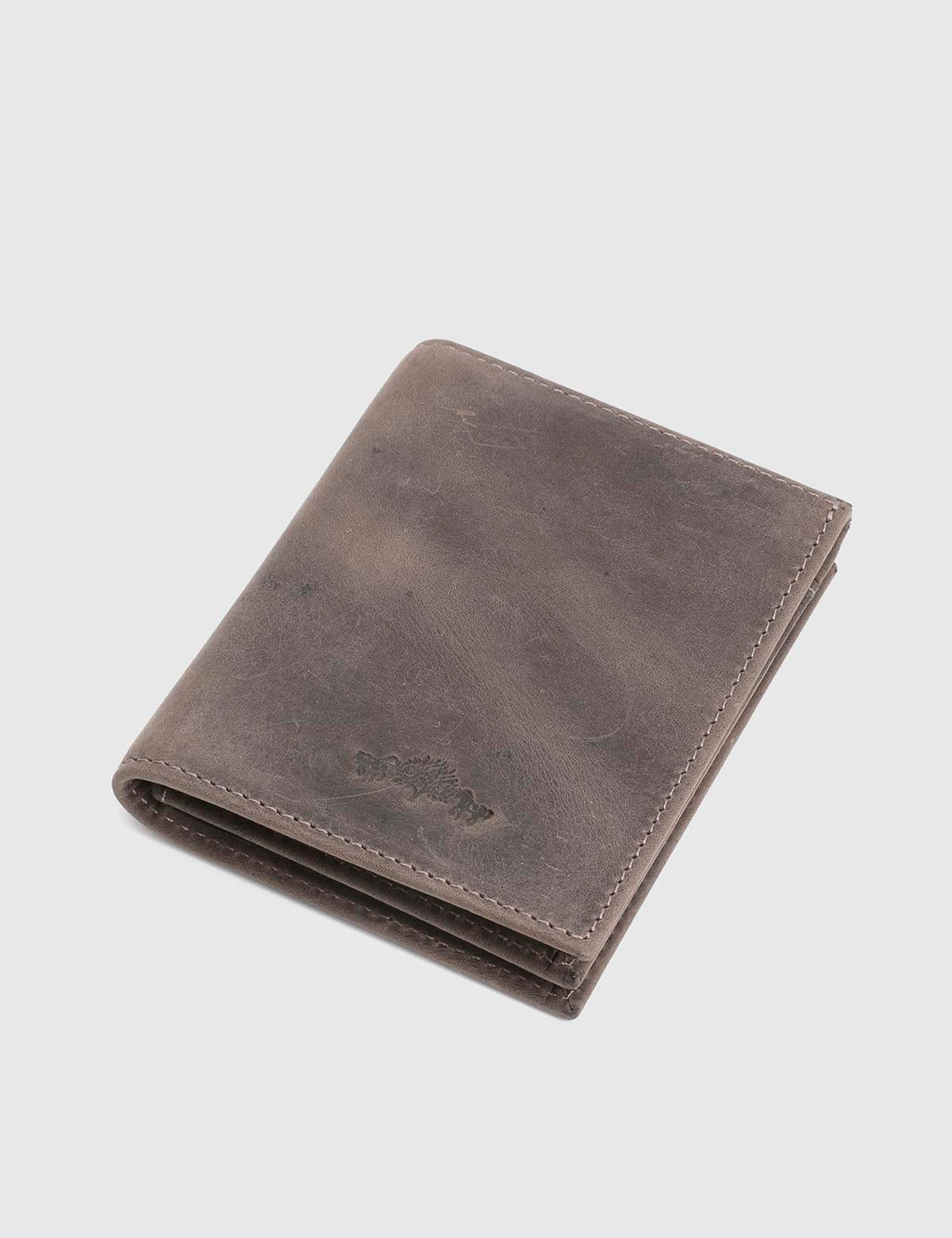 Aron Mink Crazy Leather Men's Wallet