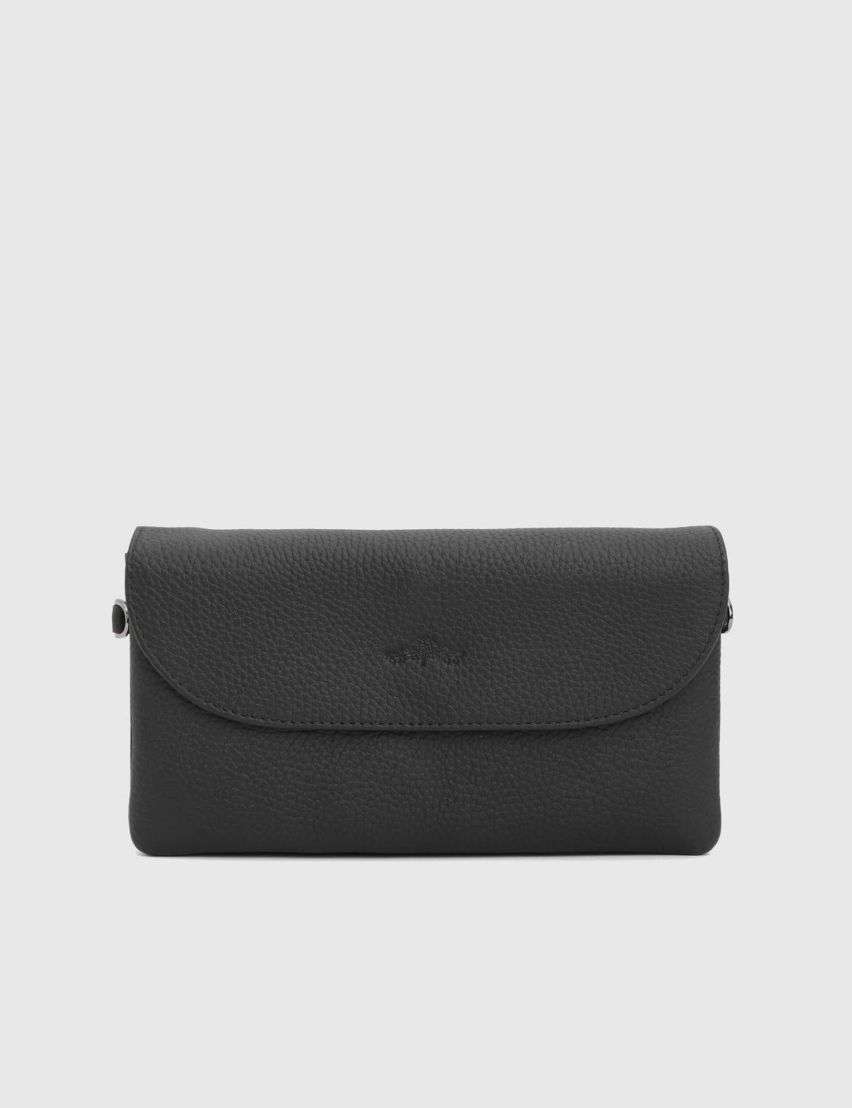 Arvin Black Floater Leather Women's Wallet