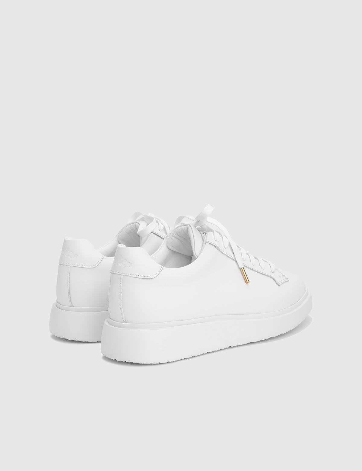 Boli White Leather Men's Sneaker
