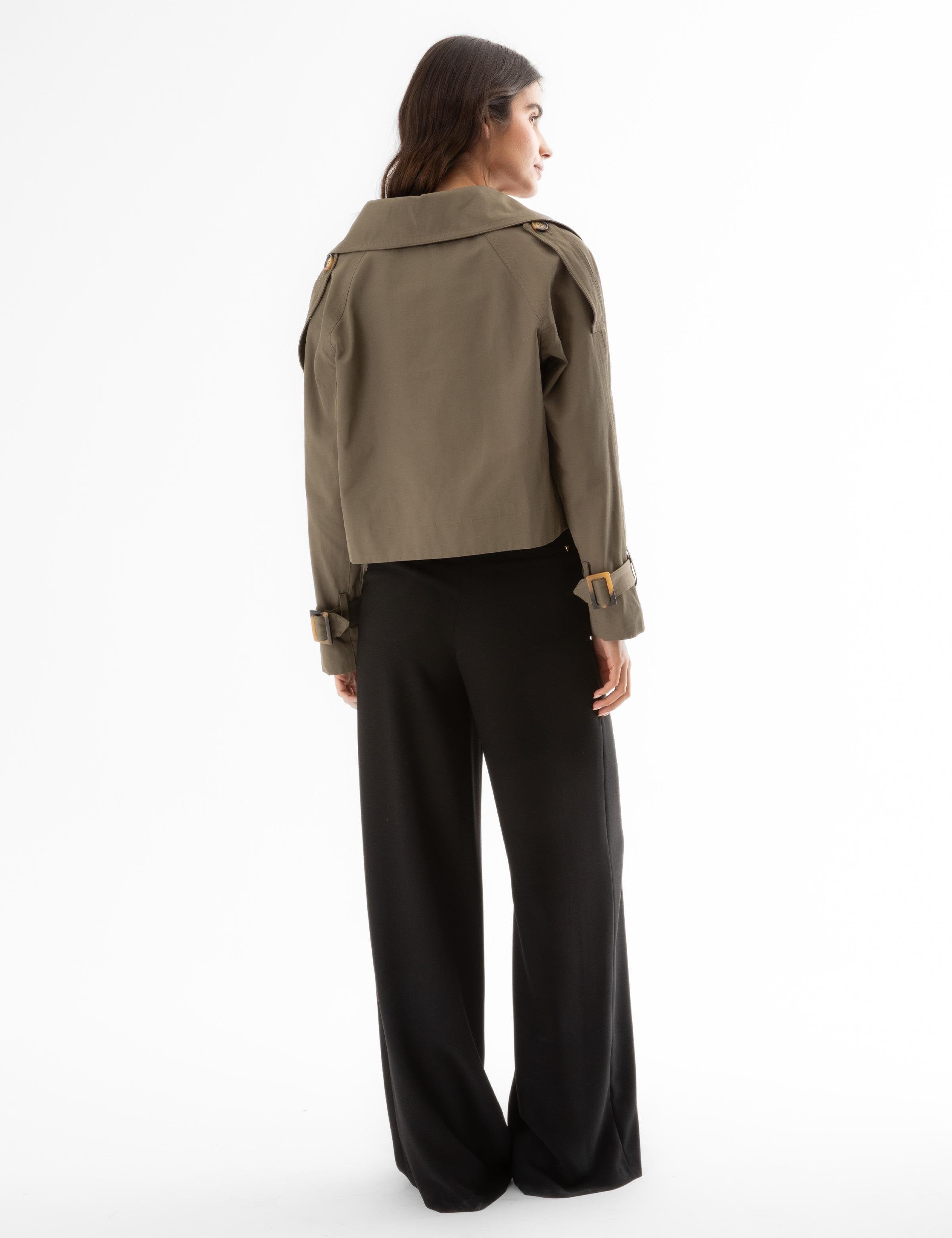 Bolton Khaki Women's Trench Coat