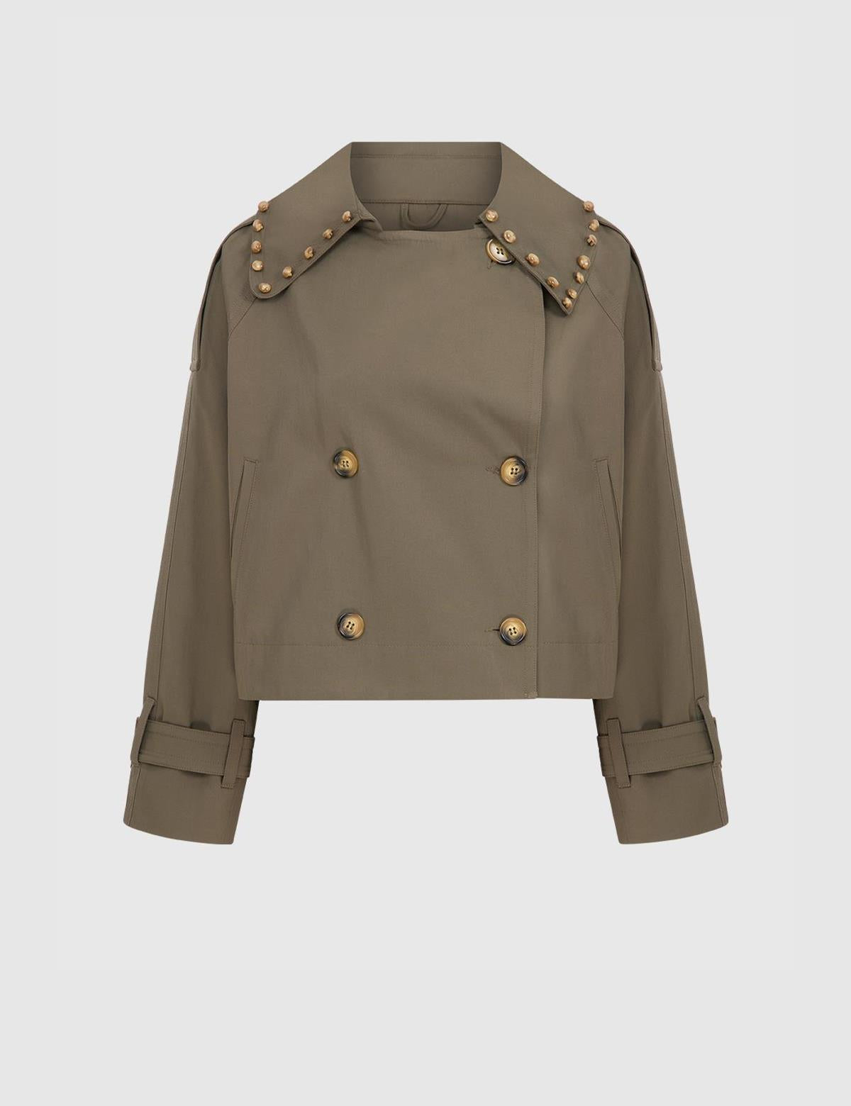 Bolton Khaki Women's Trench Coat