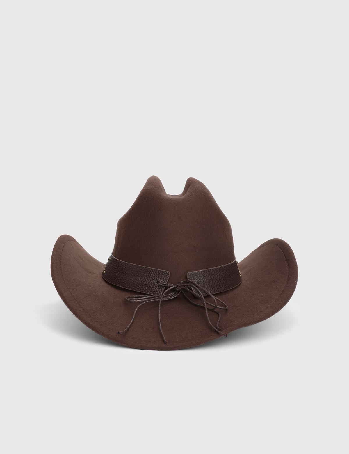 Boris Brown Unisex Cashmere Cowboy Hat