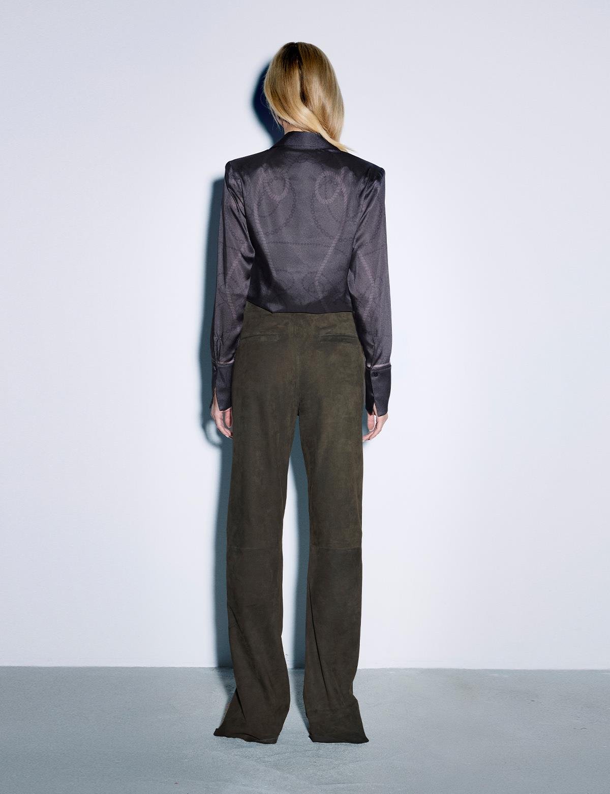 Briene Grey Women's Shirt