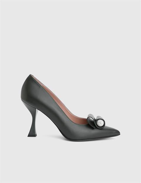 Brody Green Leather Women's Pump