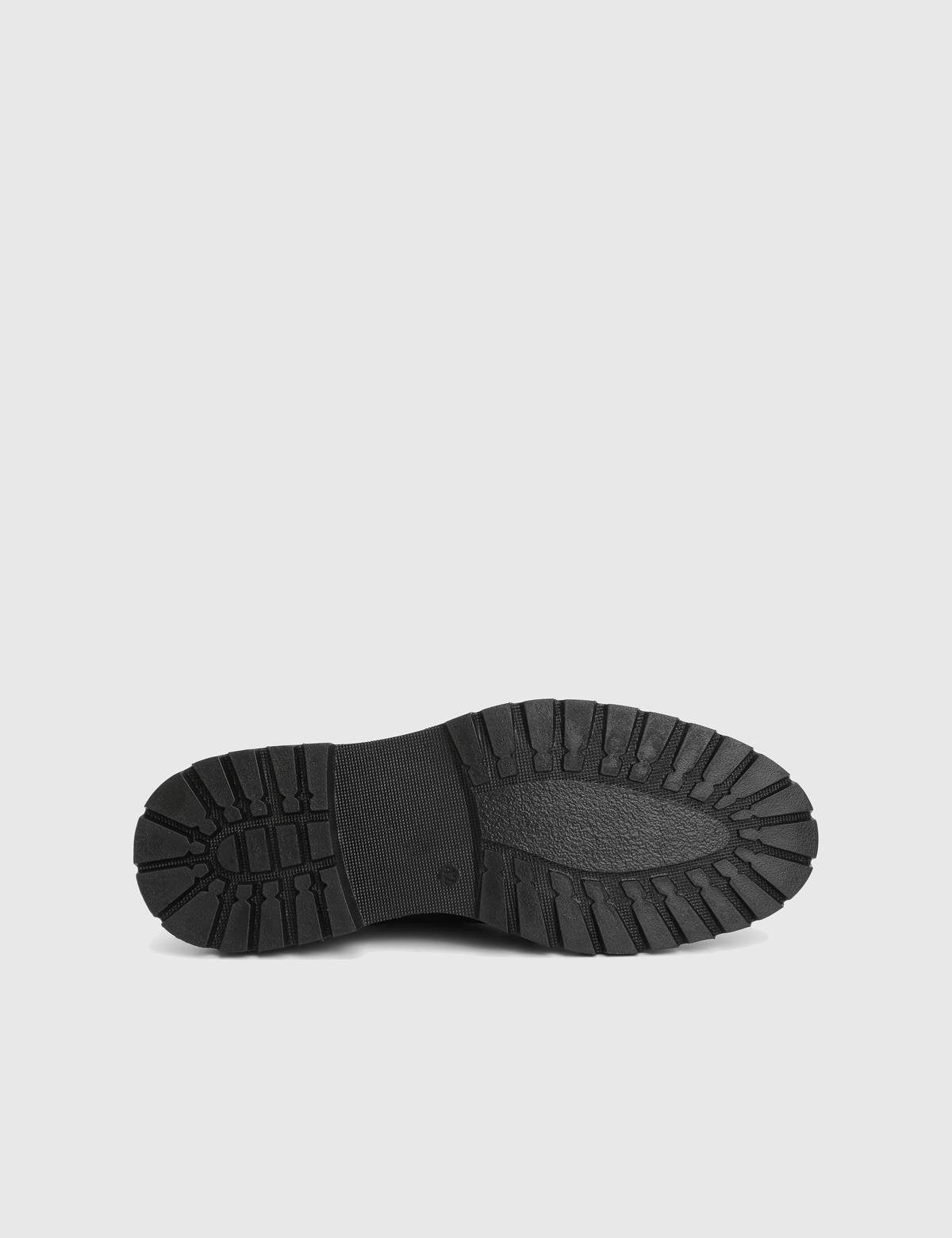 Bruno Navy Blue Suede Leather Men's Oxford