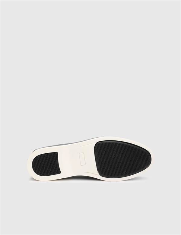Cadence Black Leather Men's Loafer