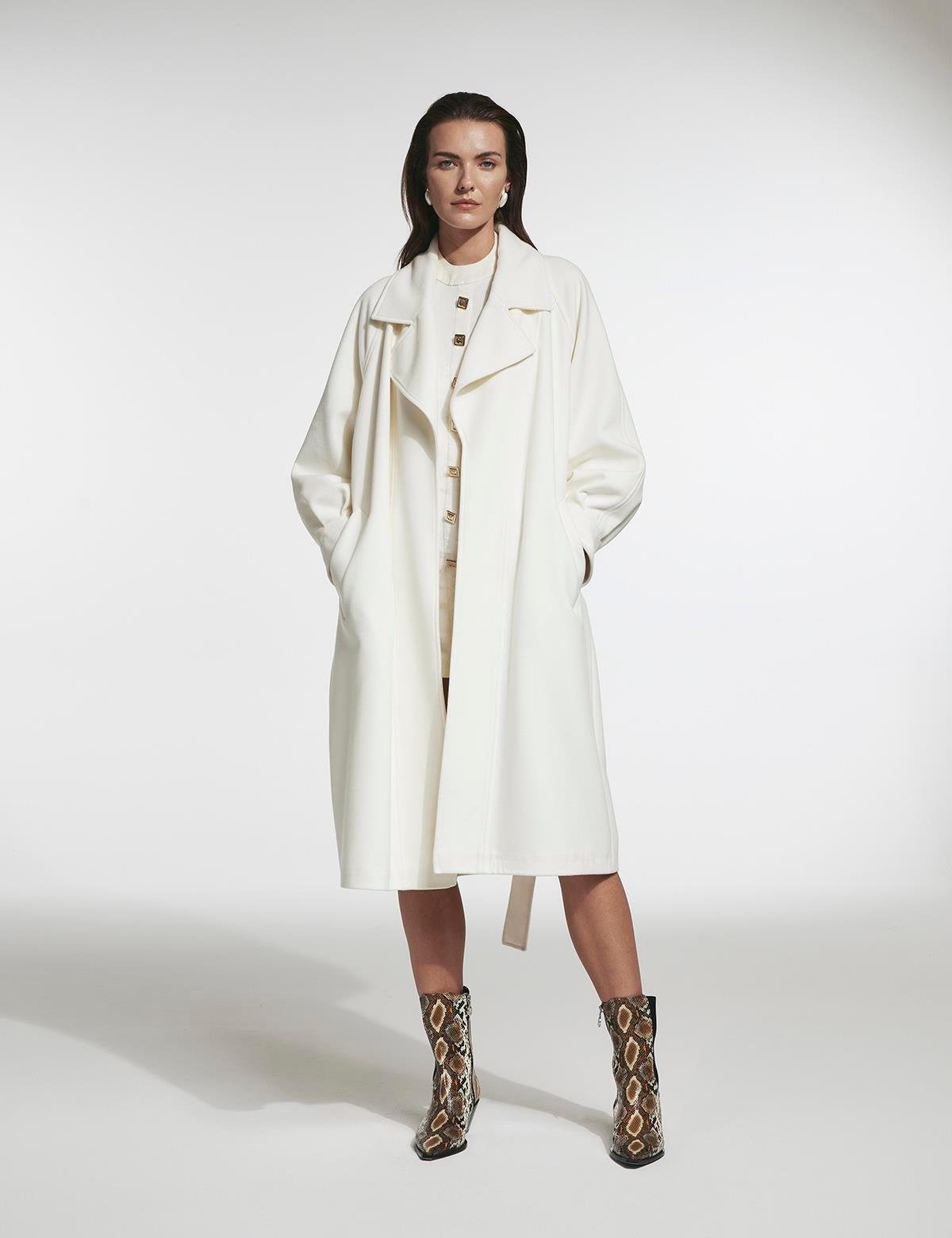 Camila Ecru Women's Coat