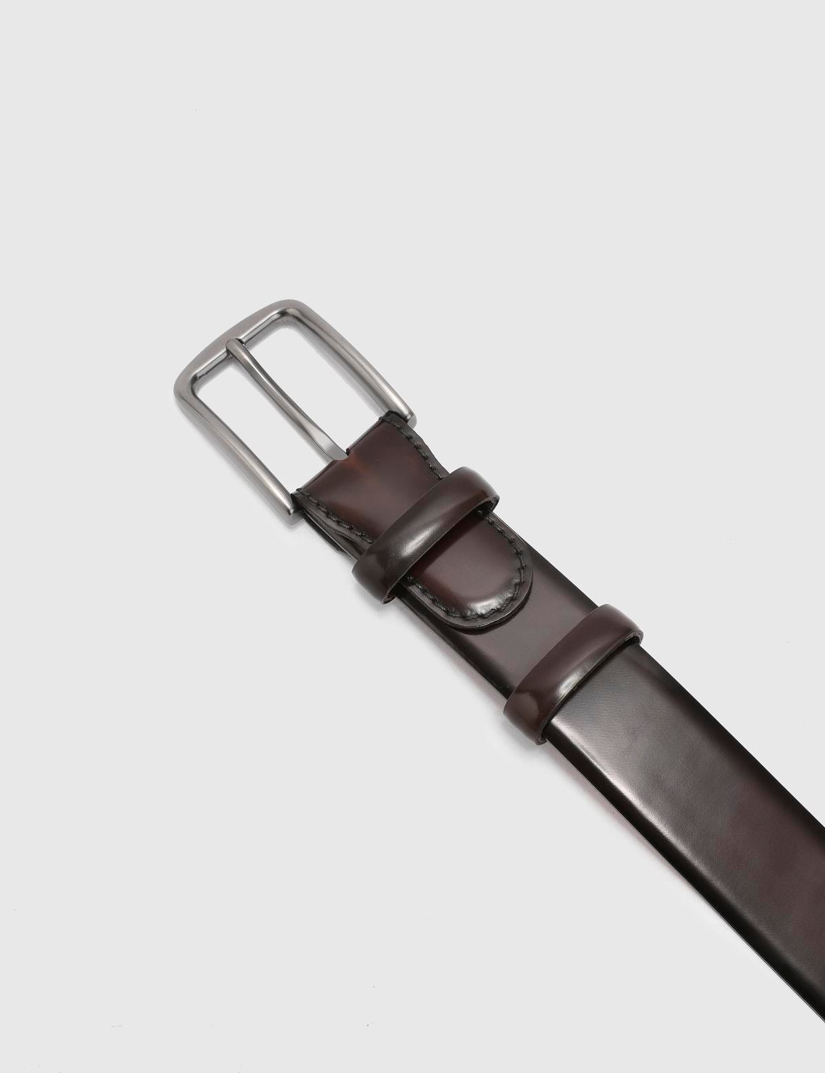 Cercis Brown Florentic Leather Men's Belt