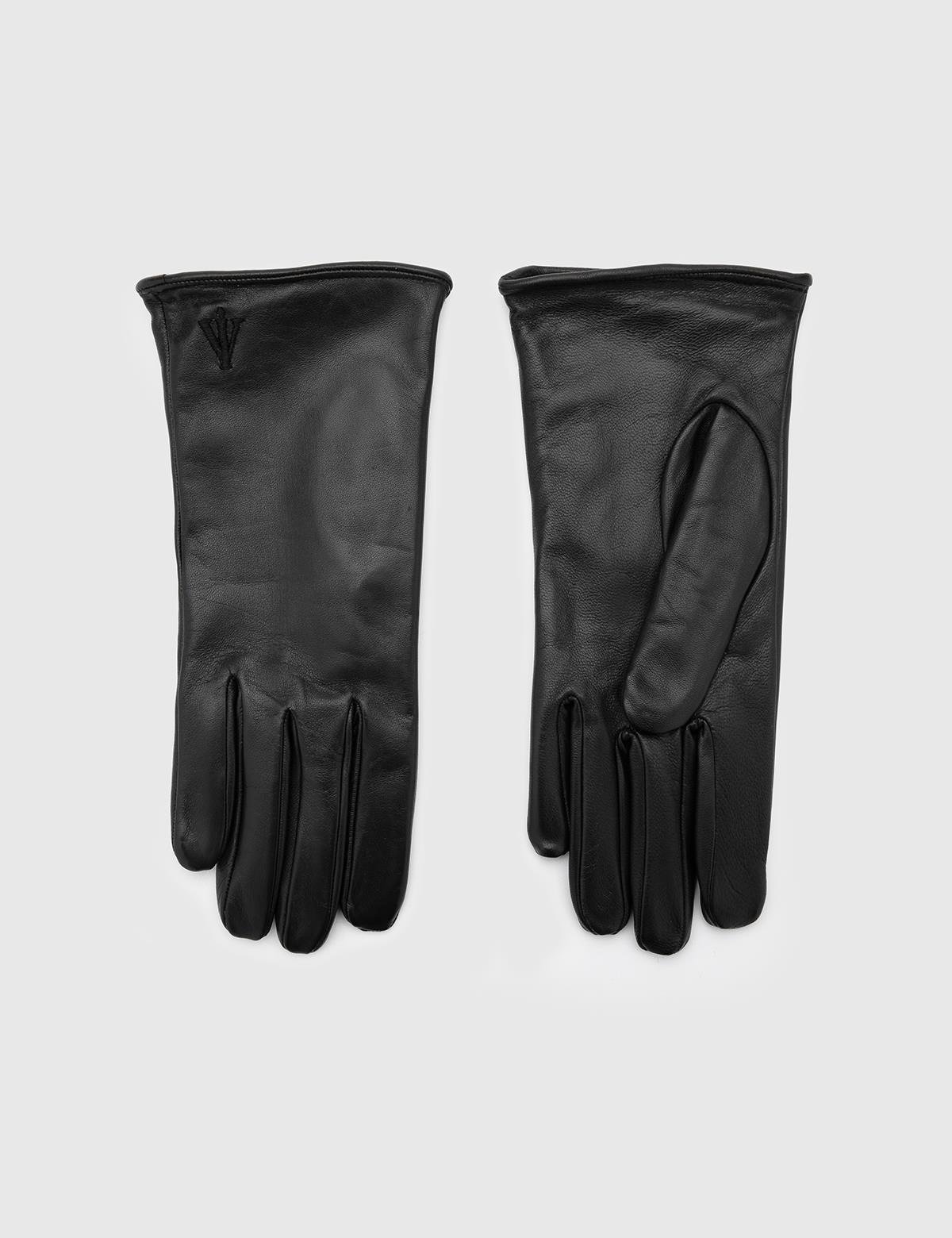 Chang Black Women's Leather Gloves