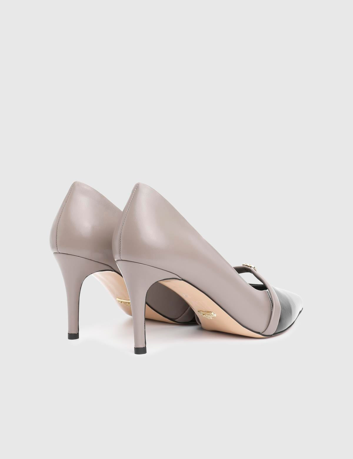 Charo Mink Leather Women's Pump