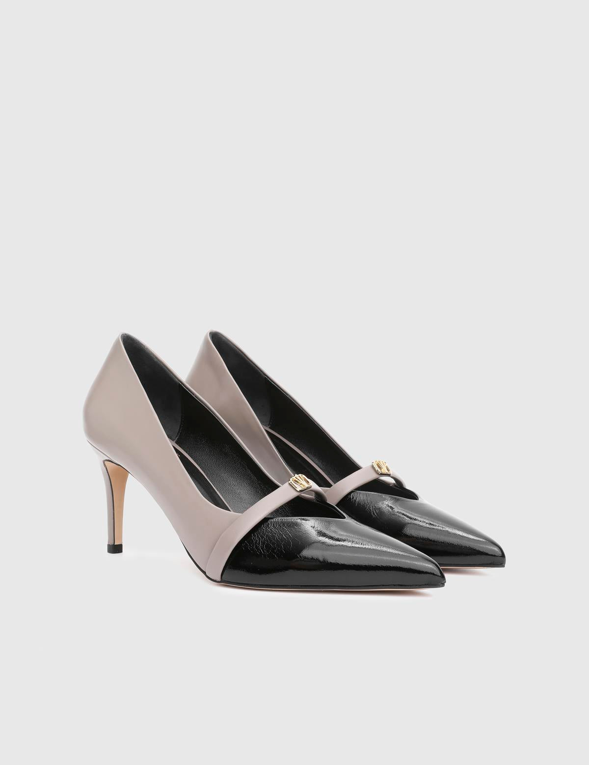 Charo Mink Leather Women's Pump