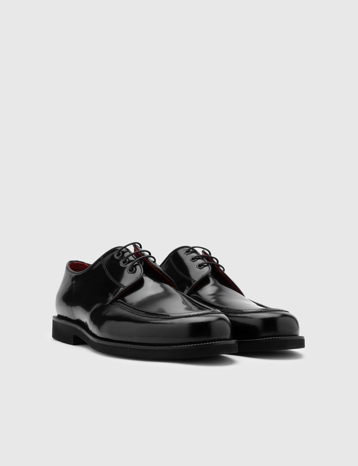 Damiano Black Florentic Leather Men's Oxford