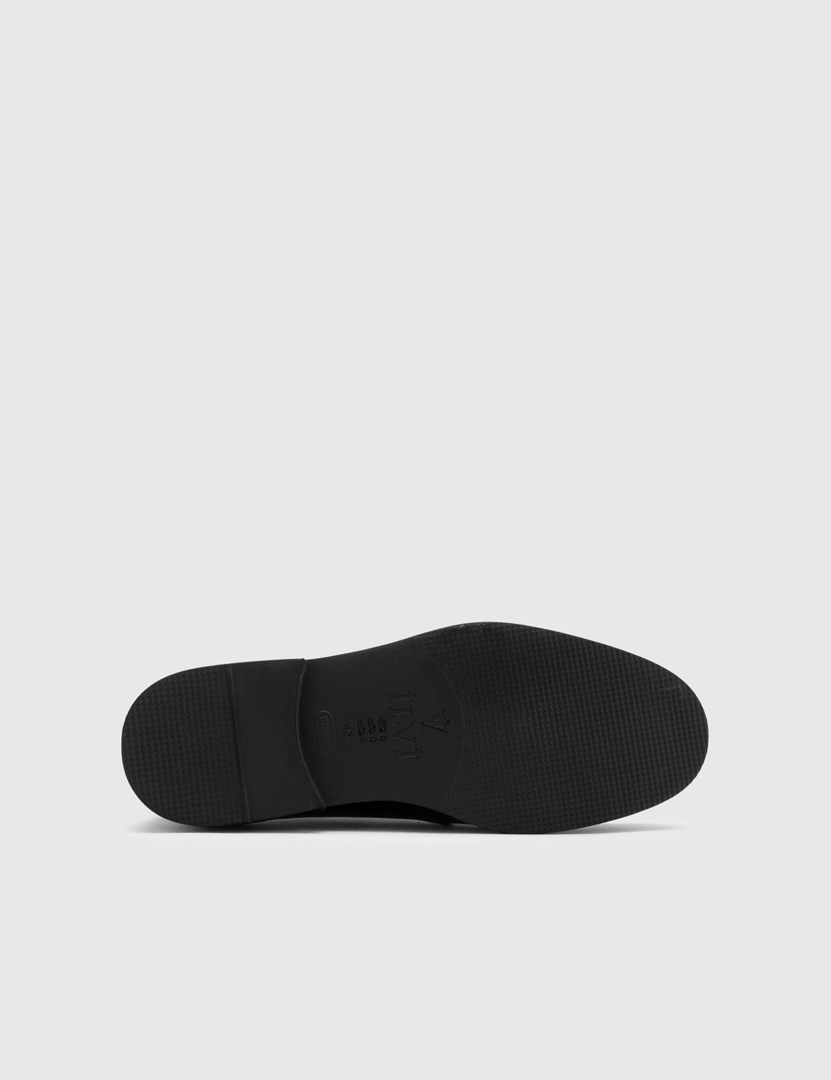 Damiano Black Florentic Leather Men's Oxford