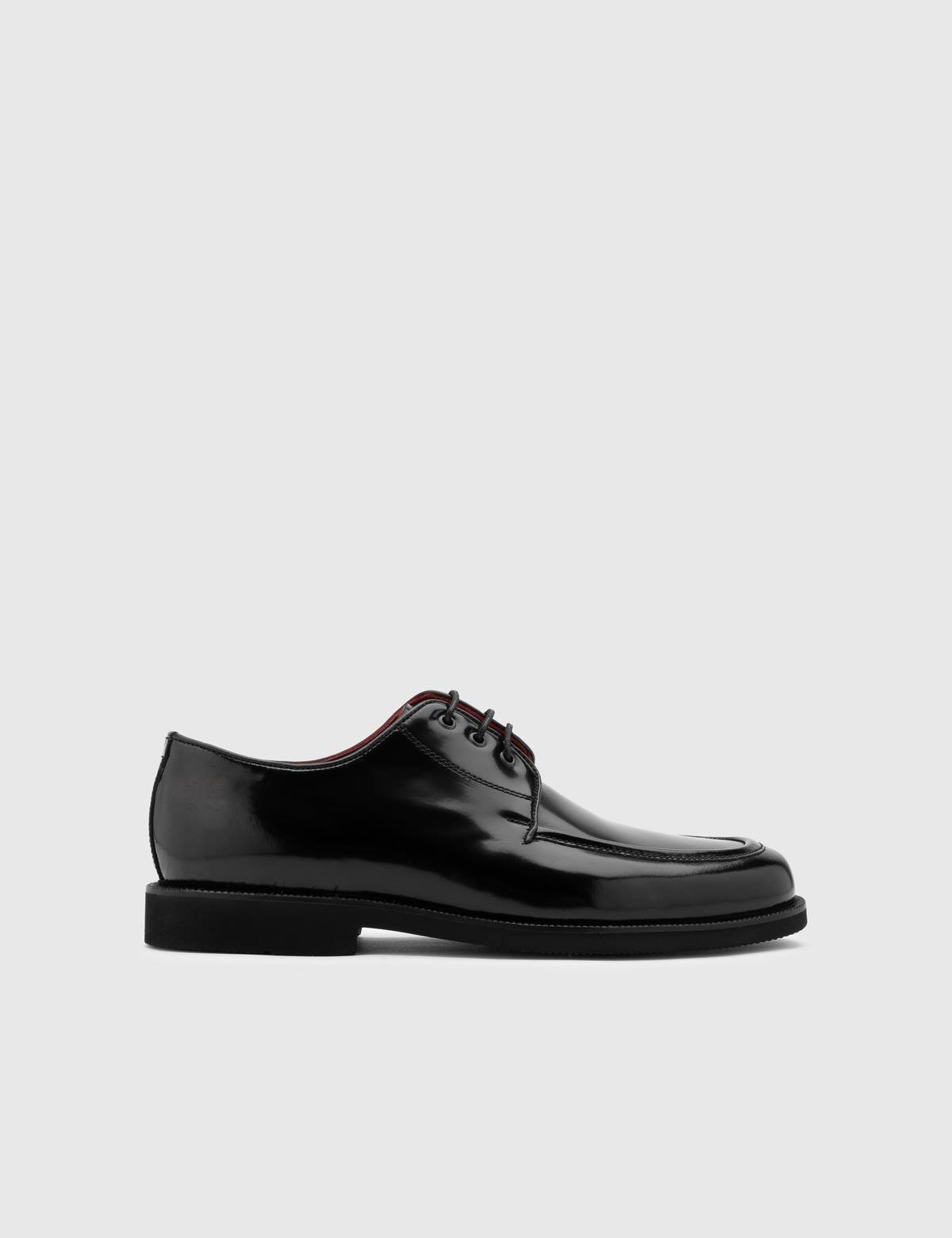Damiano Black Florentic Leather Men's Oxford