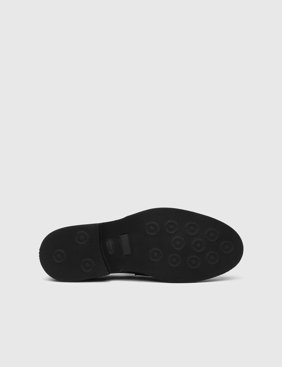 Dawlish Navy Blue Leather Men's Loafer