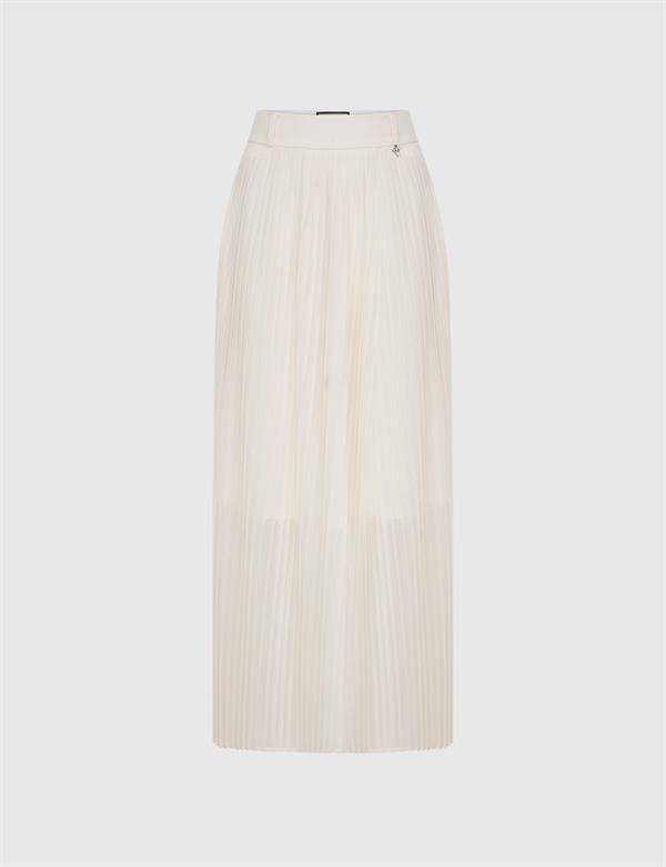 Dıana Ecru Women's Skirt