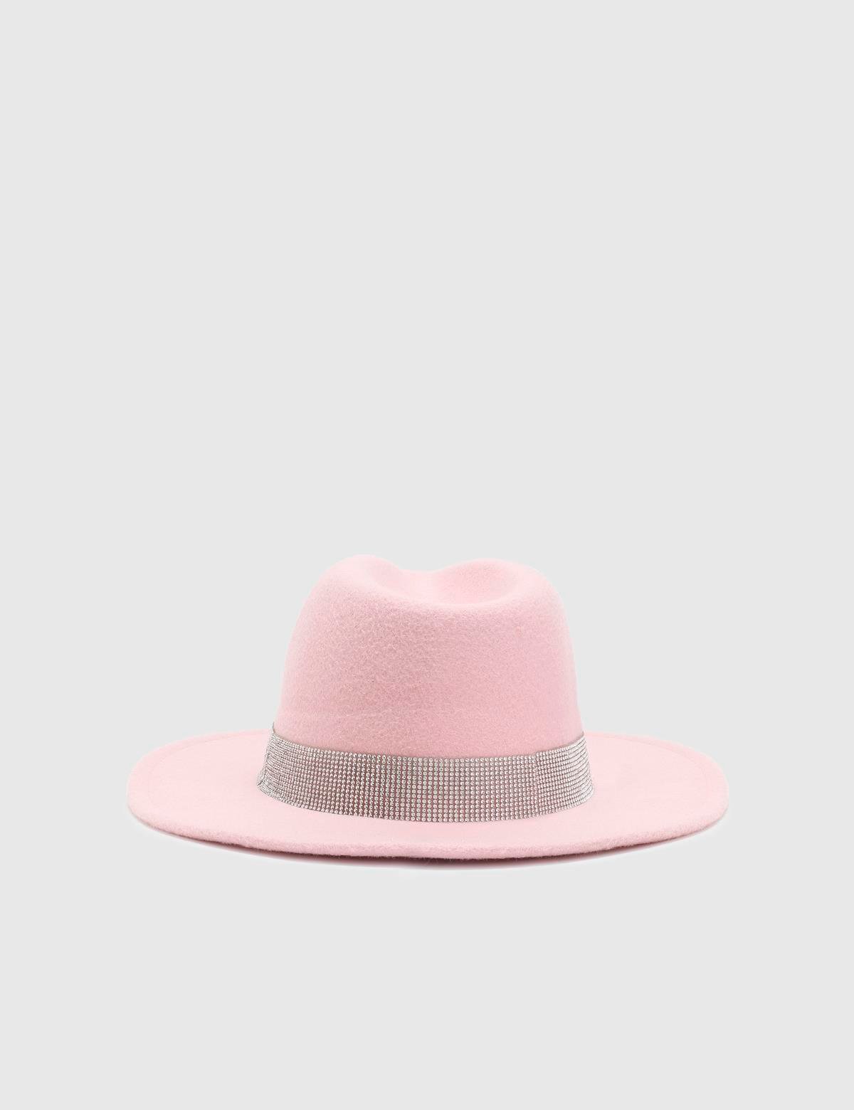 Dolares Powder Pink Women's Cashmere Hat