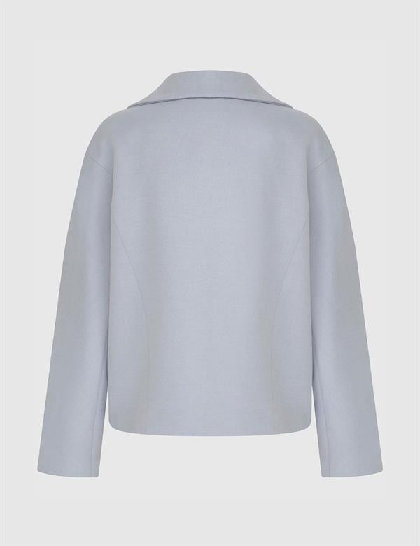 Eitan Blue Women's Cashmere Coat
